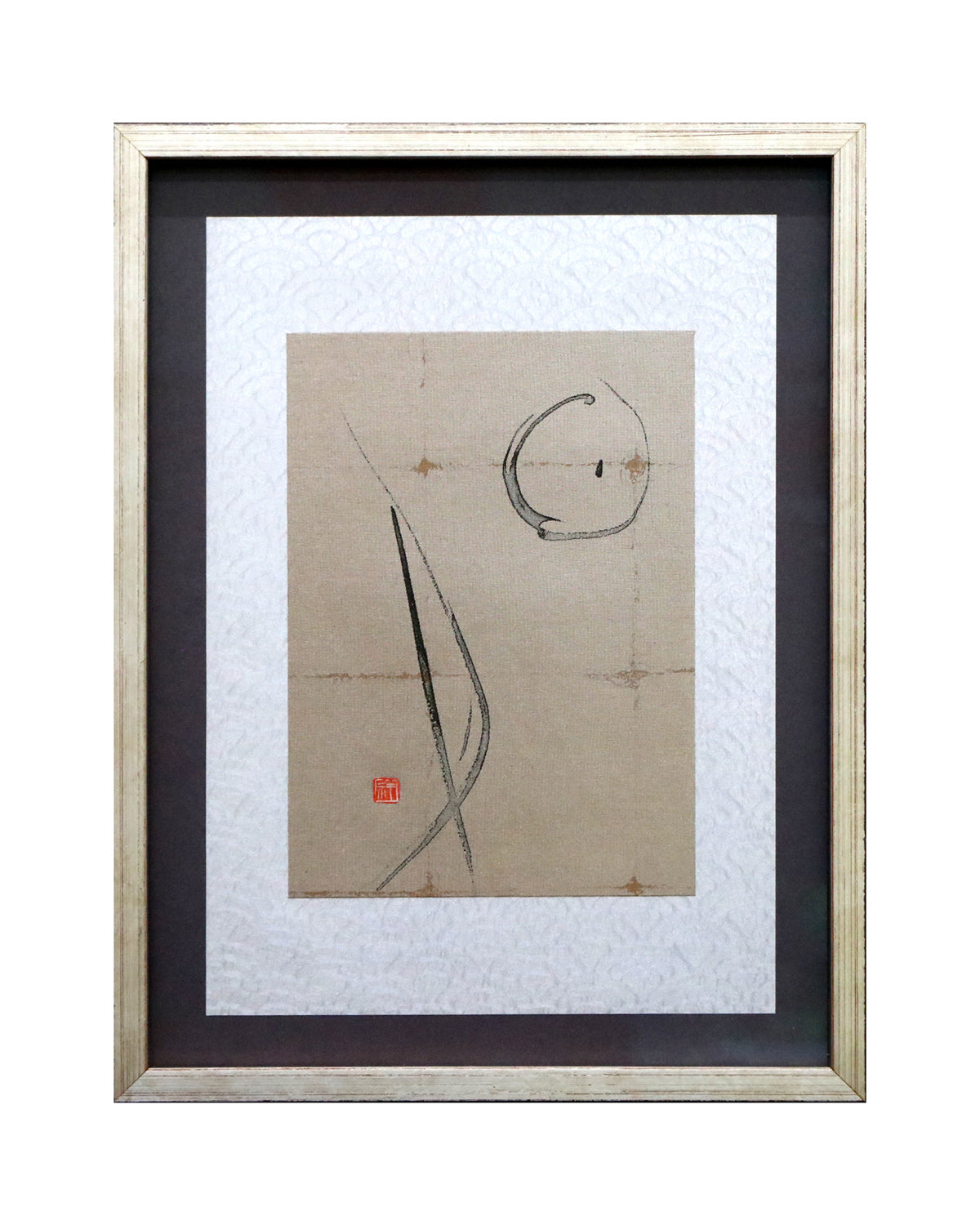Original art work.
Contemporary style of SHO, Japanese calligraphy.
