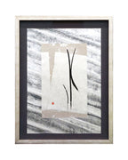 Original art work.
Contemporary style of SHO, Japanese calligraphy.
