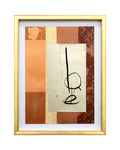 Original art work.
Contemporary style of SHO, Japanese calligraphy.