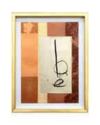 Original art work.
Contemporary style of SHO, Japanese calligraphy.