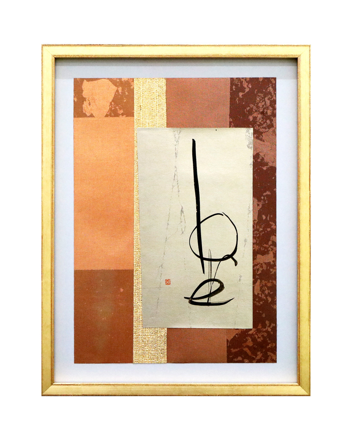 Original art work.
Contemporary style of SHO, Japanese calligraphy.